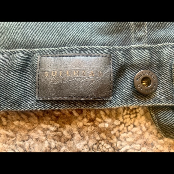 Pacsun Bullhead Black Denim Trucker Jacket - Small - Picture 7 of 8